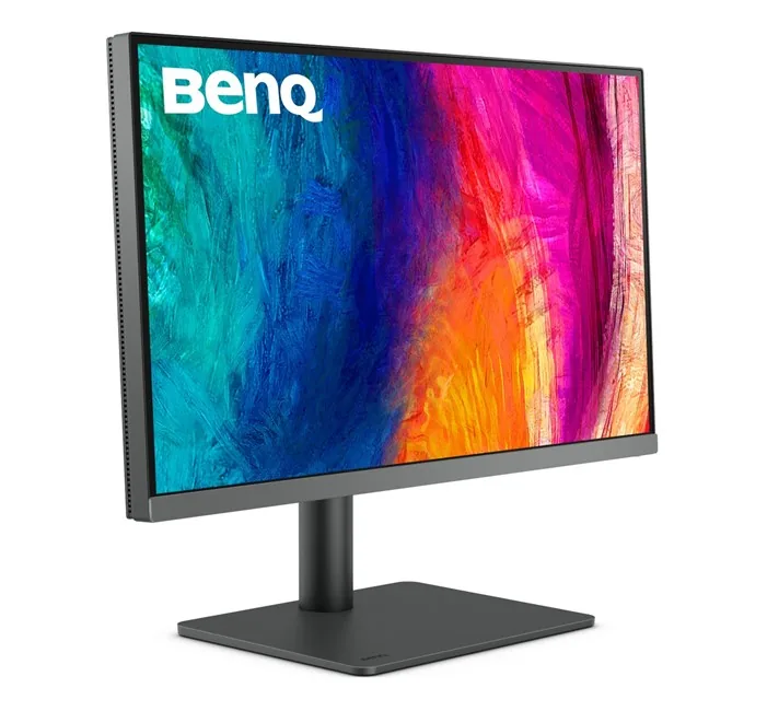 BenQ 27" 2K Pro Fotoğrafçılık PD2706QN Monitör farklı açıdan görünüm