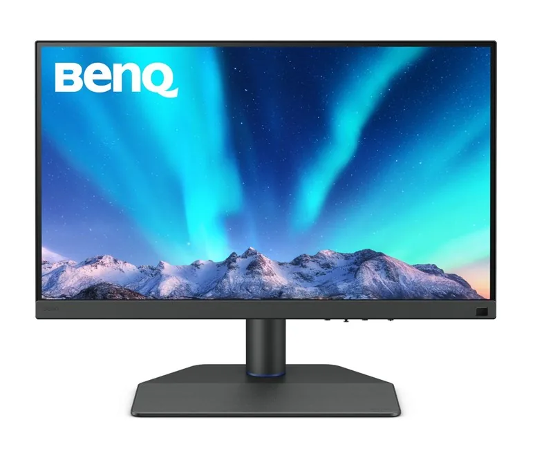 BenQ 27" 2K Pro Fotoğrafçılık Monitör farklı açıdan görünüm