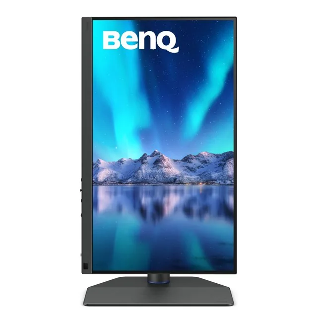 BenQ 27" 4K Pro Fotoğrafçılık Monitör yandan ya da arkadan görünüm