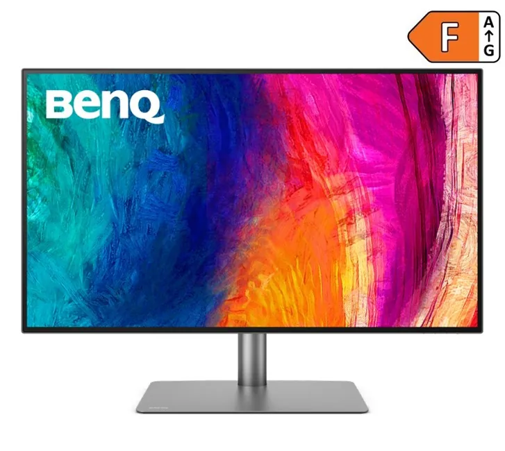 BenQ 4K Pro Fotoğrafçılık PD3225U Monitör önden görünüm