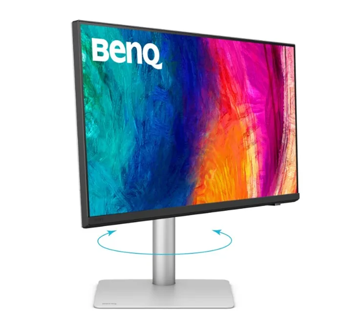 BenQ 32" 4K Pro Fotoğrafçılık PD3226G Monitör farklı açıdan görünüm