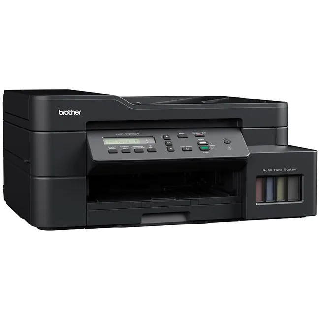 Brother Çok Fonksiyonlu Tanklı (DCP-T720DW) Yazıcı yandan ya da arkadan görünüm