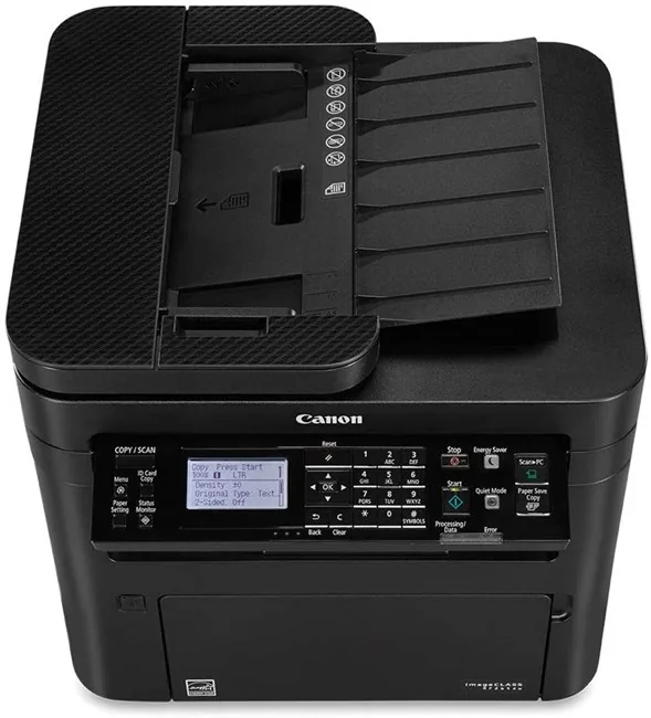 Canon i-SENSYS MF264DW II Lazer Yazıcı yandan ya da arkadan görünüm