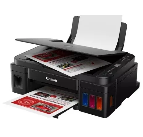 Canon Pixma G3410 Yaz,Fot,Tar, Tanklı Yazıcı farklı açıdan görünüm