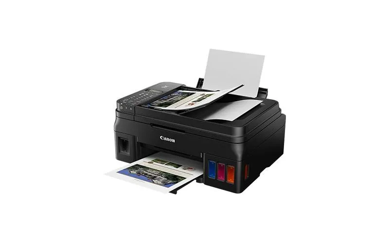 Canon Pixma G4411 Tanklı Yazıcı yandan ya da arkadan görünüm