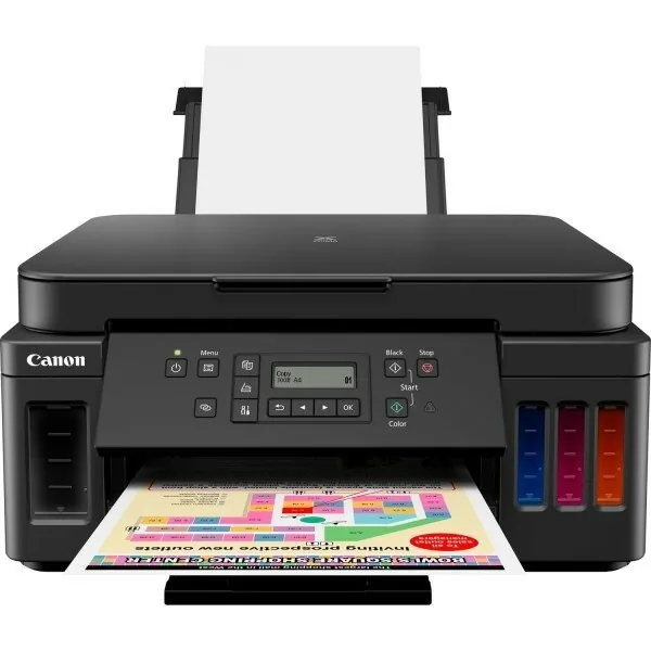 Canon Pixma G6040 Tanklı Yazıcı önden görünüm