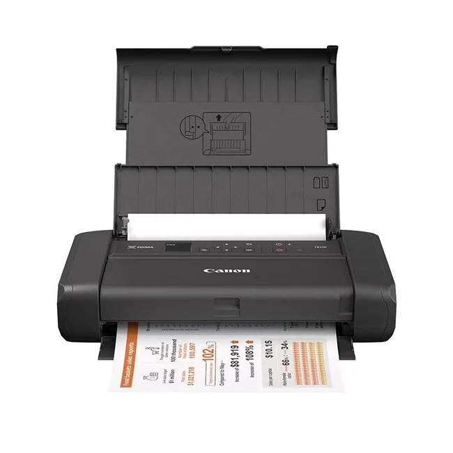 Canon Pixma TR150 Pilli Taşınabilir Yazıcı farklı açıdan görünüm