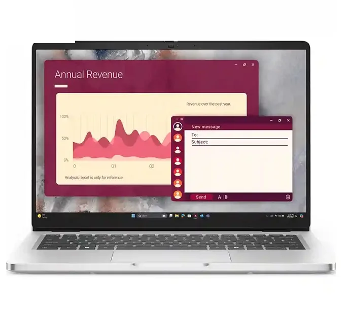 Dell Pro 14 Ultra 5 235U 16/512 GB 14" W11 Pro önden görünüm