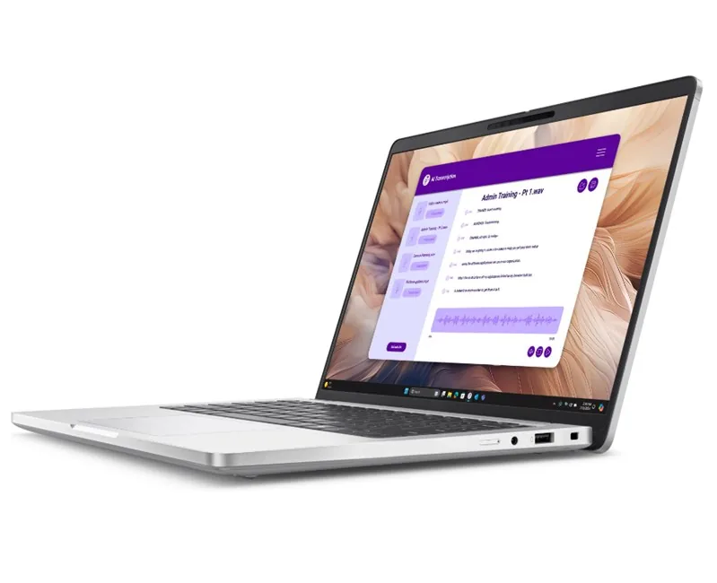 Dell Pro 14 Plus Ultra 7 255U 16/512 GB 14" W11 Pro farklı açıdan görünüm