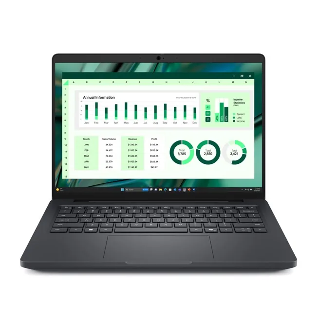 Dell Pro Max 14 32 GB/1 TB önden görünüm