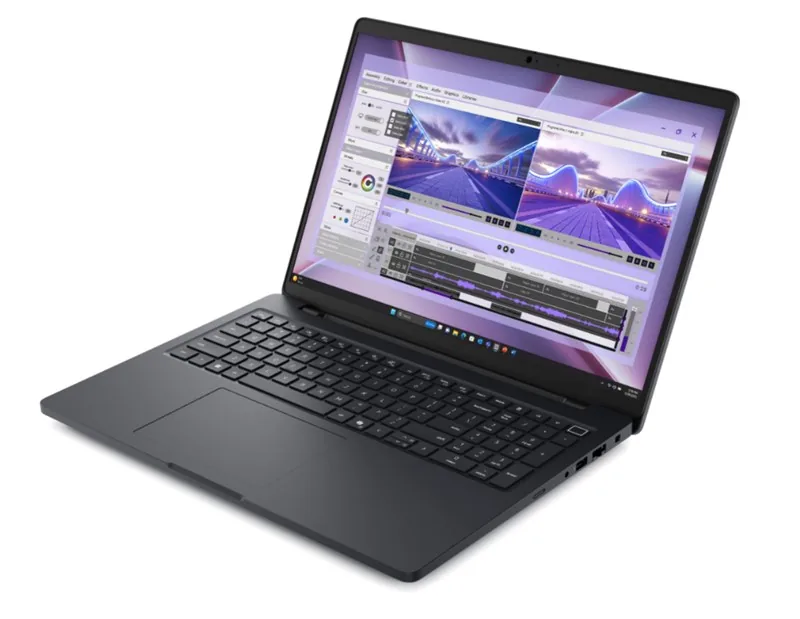 Dell Pro Max 16 Ultra 7 255H 32 GB/1 TB farklı açıdan görünüm