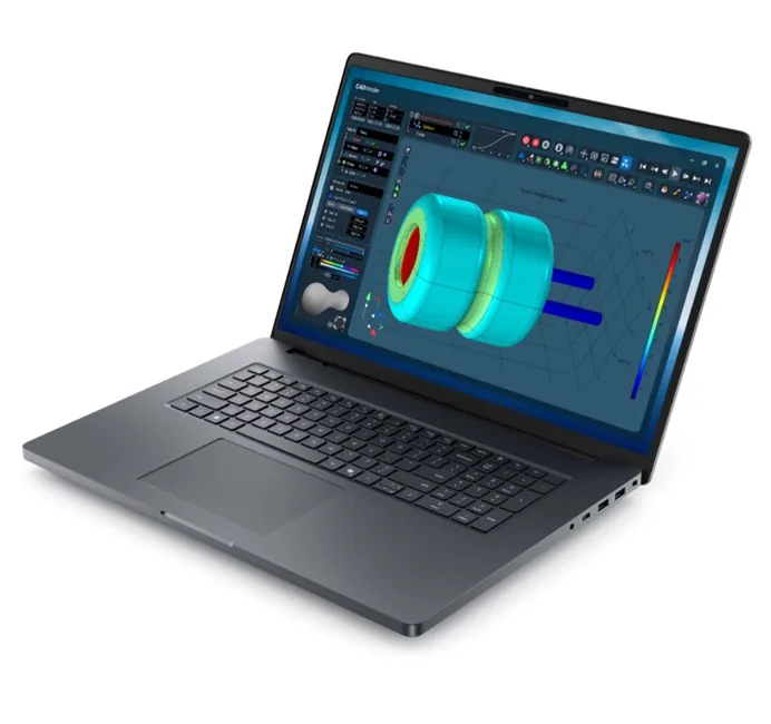 Dell Pro Max 18 Plus Ultra 7 265HX 32 GB/1 TB RTX Pro 3000 farklı açıdan görünüm