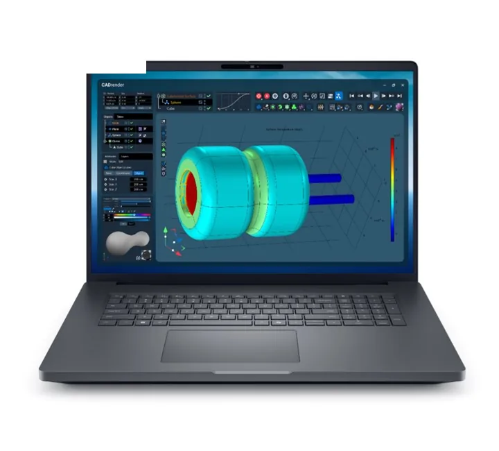 Dell Pro Max 18 Plus Ultra 9 285HX 32 GB/1 TB RTX Pro 3000 önden görünüm