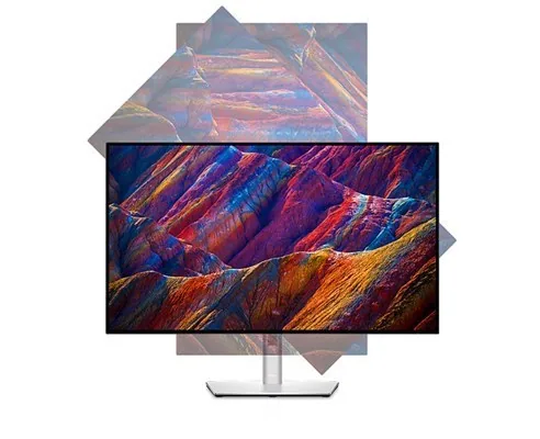 Dell UltraSharp U3225QE 4K Monitör yandan ya da arkadan görünüm