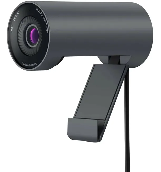 Dell UltraSharp WB5023 2K Webcam farklı açıdan görünüm