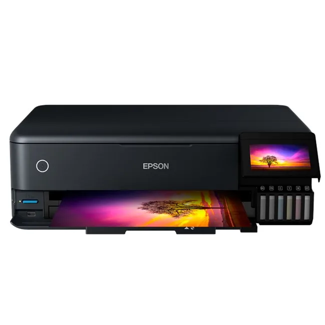 Epson Ecotank L8180 A3 Tanklı Yazıcı önden görünüm