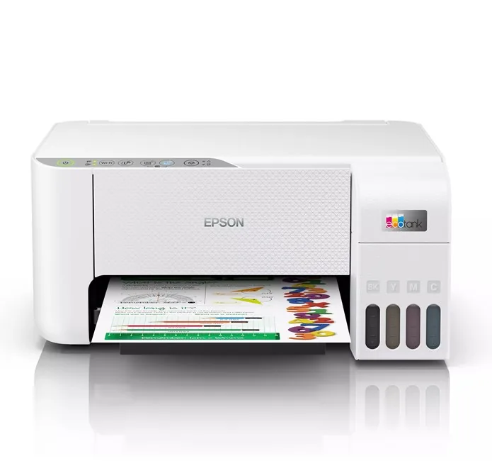 Epson L3256 Tanklı Yazıcı önden görünüm