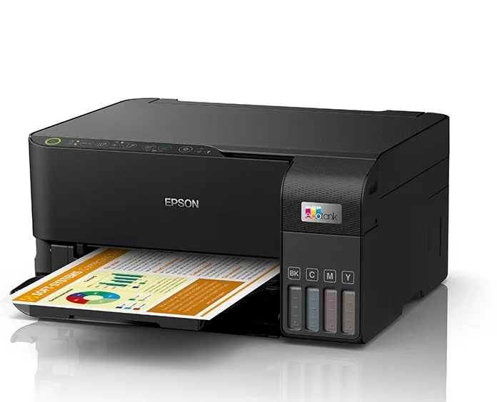 Epson L3550 Tanklı Yazıcı farklı açıdan görünüm