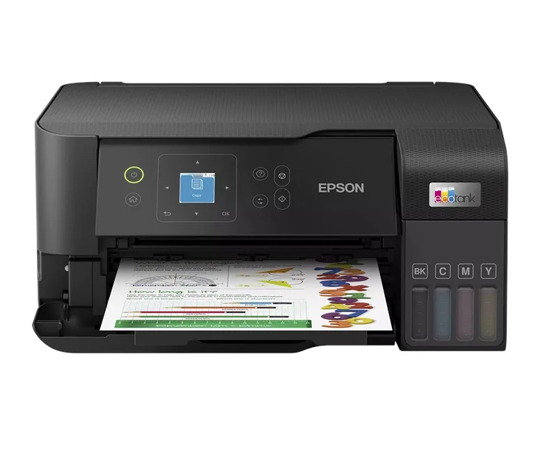 Epson L3560 Tanklı Yazıcı önden görünüm