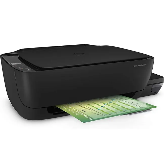 HP Deskjet 415 Renkli Tanklı Yazıcı farklı açıdan görünüm