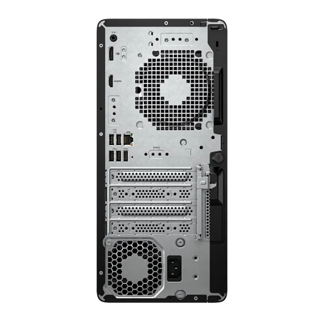 HP EliteDesk 8 G1i Ultra 7 265 32 GB/1 TB RTX 5060 W11 Pro yandan ya da arkadan görünüm