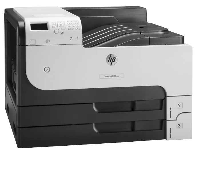 HP LaserJet 700 M712DN A3 Lazer Yazıcı farklı açıdan görünüm