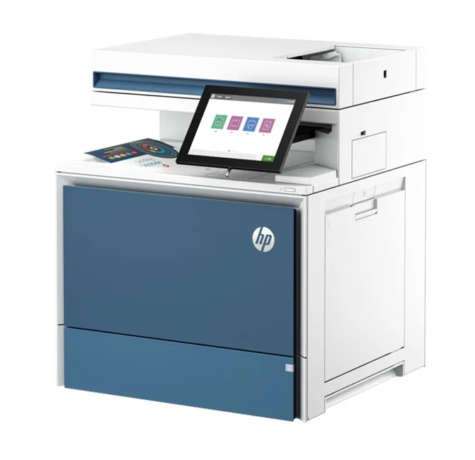 HP LaserJet 5800dn Lazer Yazıcı yandan ya da arkadan görünüm