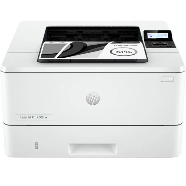 HP LaserJet Pro 4003dw Lazer Yazıcı önden görünüm