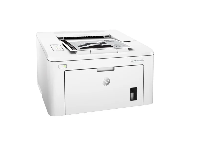 HP LaserJet Pro M203DW Lazer Yazıcı farklı açıdan görünüm