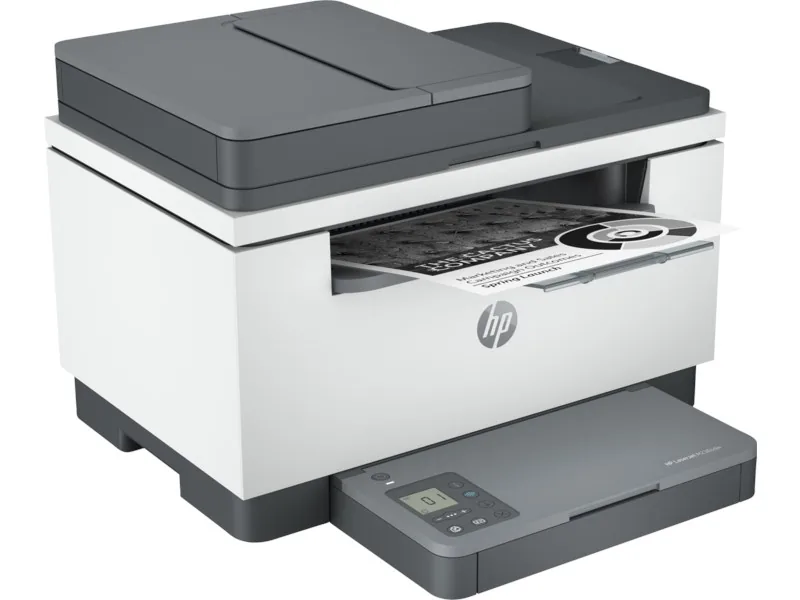 HP LaserJet Pro M236SDW Lazer Yazıcı yandan ya da arkadan görünüm