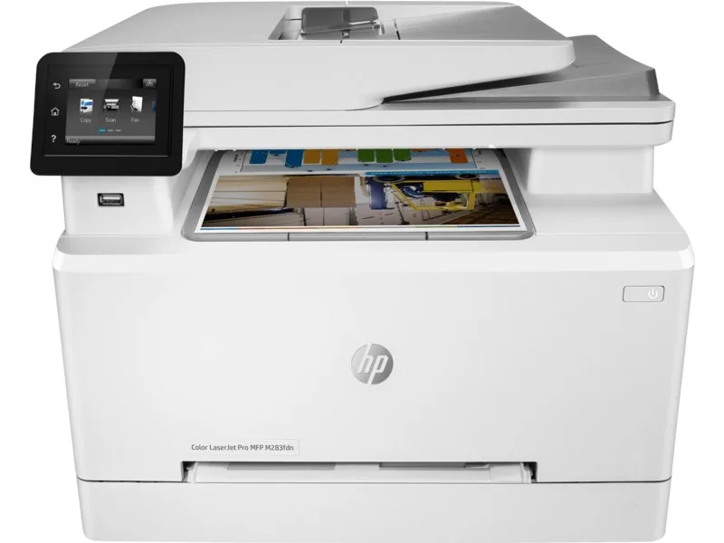 HP LaserJet Pro M283fdn Lazer Yazıcı önden görünüm