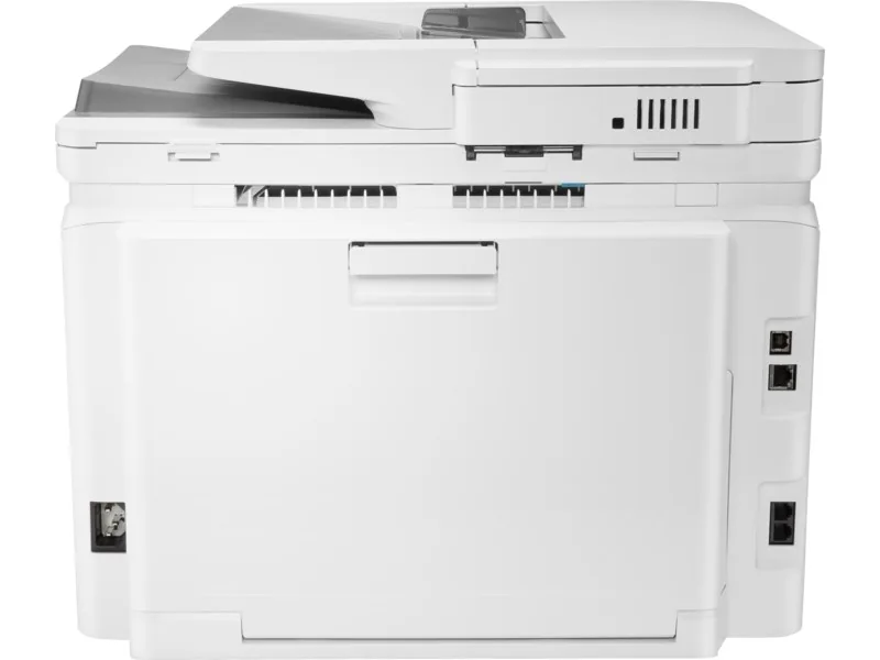 HP LaserJet Pro M283fdw Lazer Yazıcı yandan ya da arkadan görünüm