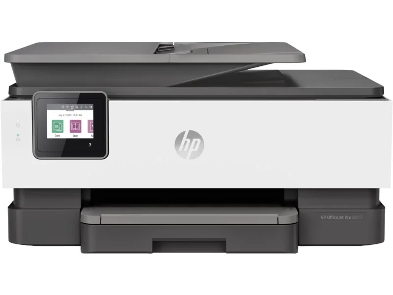 HP OfficeJet Pro 8023 Yazıcı önden görünüm