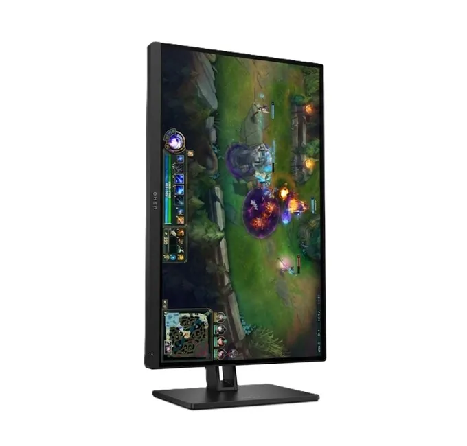 HP OMEN 27" 180Hz Oyuncu Monitörü yandan ya da arkadan görünüm