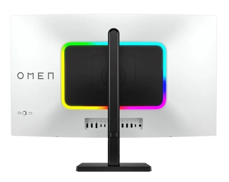 HP OMEN Transcend OLED Oyuncu Monitörü yandan ya da arkadan görünüm