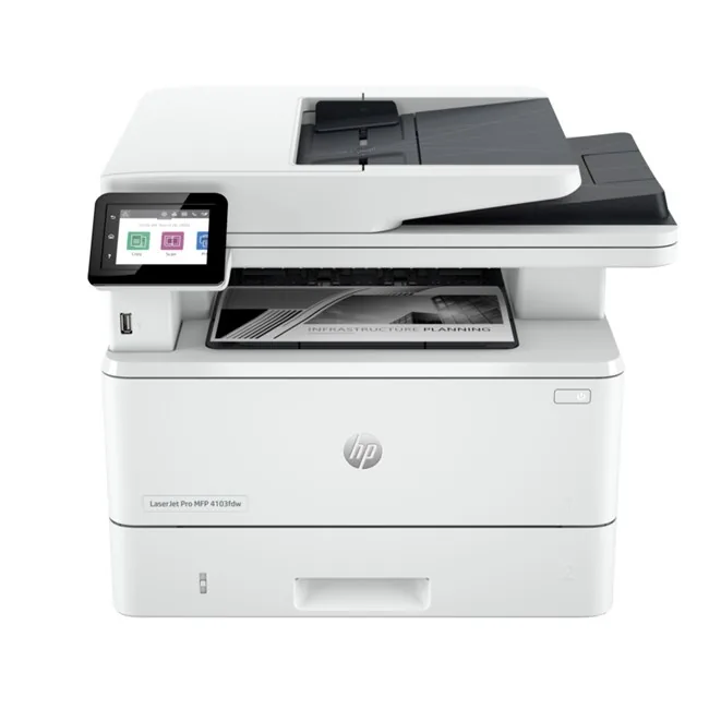 HP Pro 4103fdn Lazer Yazıcı önden görünüm