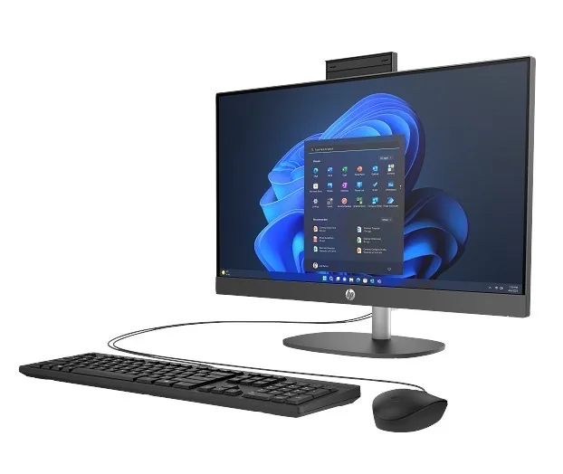 HP ProOne 240 G10 i7-1355U 32/512 GB farklı açıdan görünüm