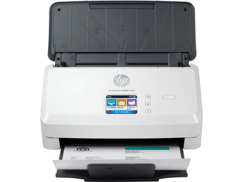 HP Scanjet Pro N4000 snw1 Network Tarayıcı 6FW08A önden görünüm