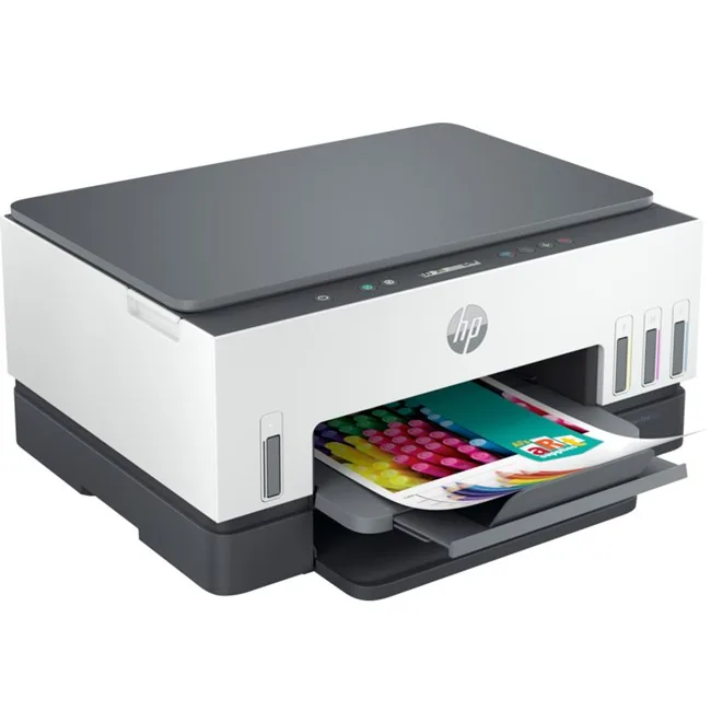 HP Smart Tank 670 Renkli Yazıcı farklı açıdan görünüm