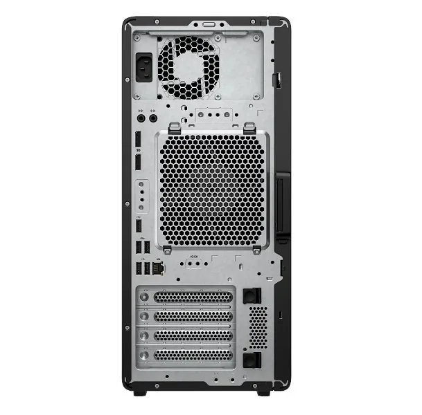 HP Z2 G1i Ultra 9 285 32 GB/1 TB yandan ya da arkadan görünüm