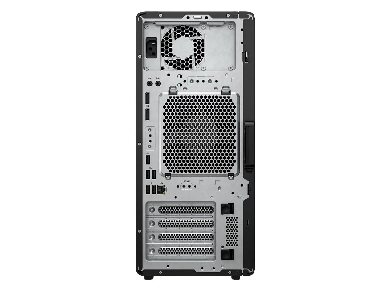 HP Z2 G1i Ultra 9 285K 32 GB/1 TB RTX Pro 4000 yandan ya da arkadan görünüm