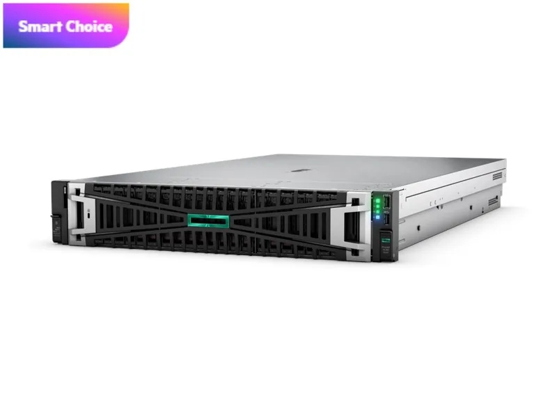 HPE DL380 Gen11 Silver 4510-64G-2x960G-2U farklı açıdan görünüm