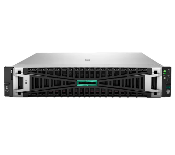 HPE DL380 Gen12 Xeon 6505P-64G-2x480G-2U önden görünüm