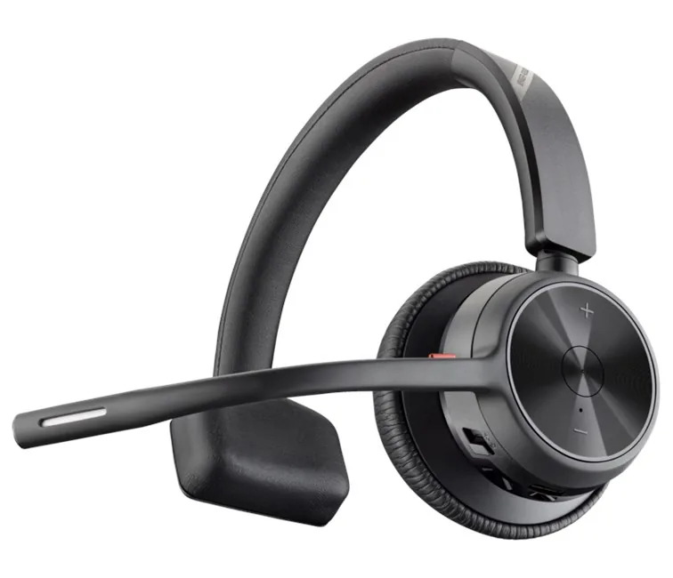 Poly Voyager 4310 Mikrofonlu Mono Kulaklık yandan ya da arkadan görünüm