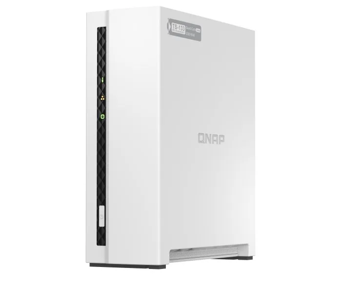 QNAP TS-133-2GB Tower NAS farklı açıdan görünüm