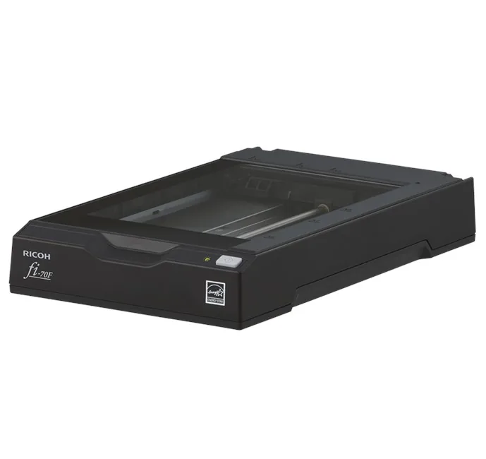 Ricoh FI-70F Flatbed A6 Tarayıcı yandan ya da arkadan görünüm