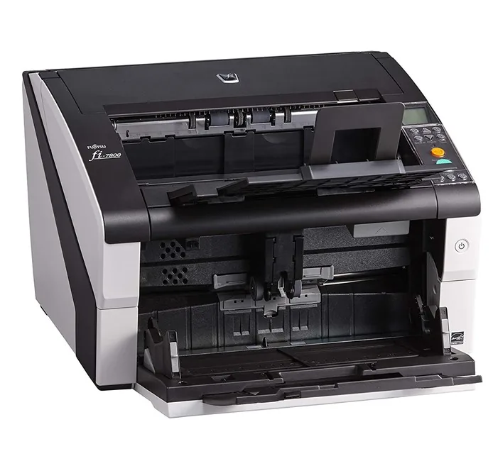 Ricoh FI-7800 A3 Doküman Tarayıcı yandan ya da arkadan görünüm