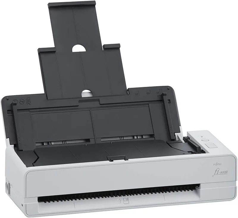 Ricoh FI-800R A4 Doküman Tarayıcı yandan ya da arkadan görünüm