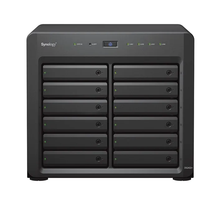 Synology DS2422PLUS Tower NAS önden görünüm