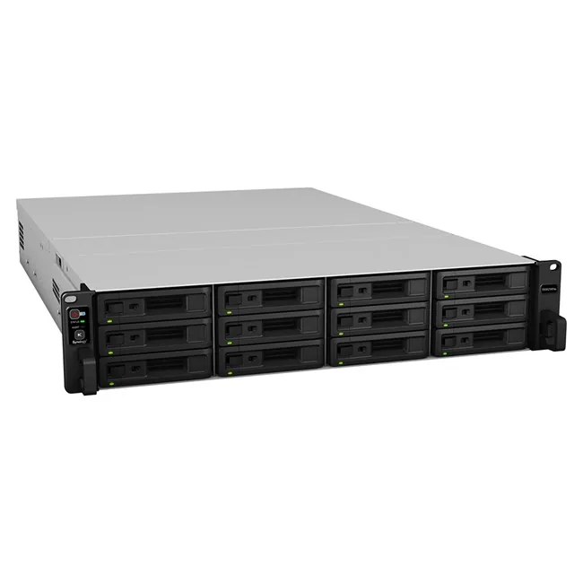 Synology RS3621RPXS Rack NAS 2U farklı açıdan görünüm